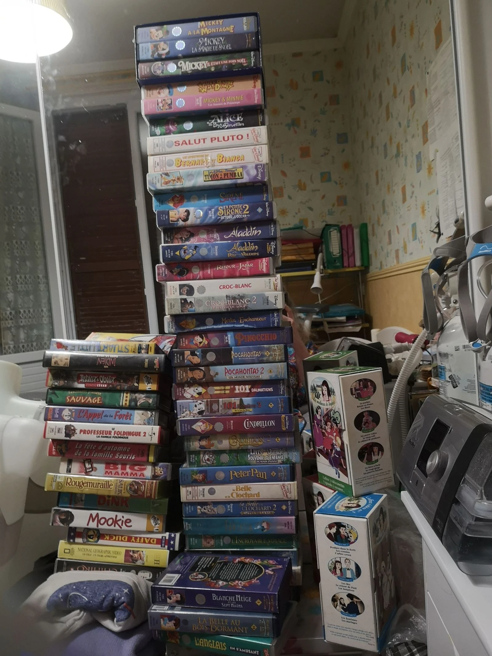 VHS pour enfants disney 